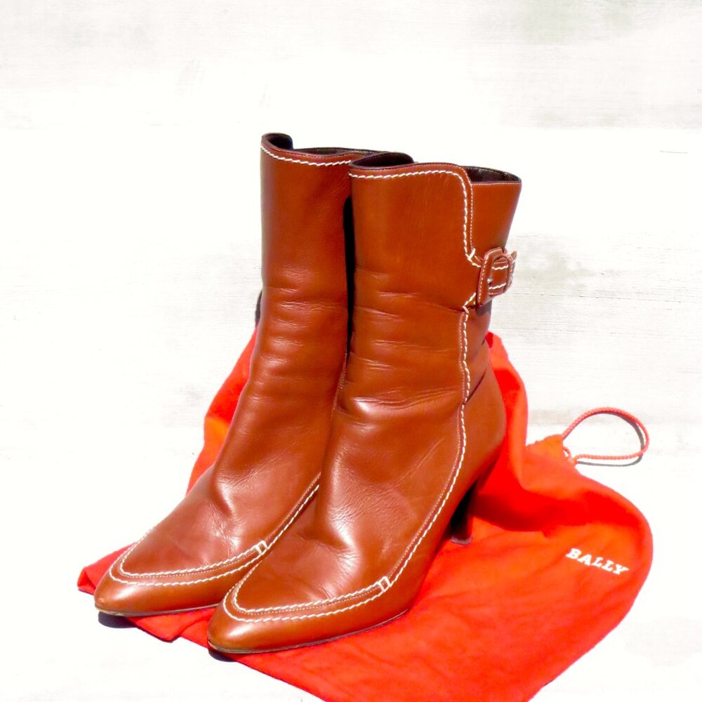 Rare Bally Forfar Women's Boot Size 37.5 (IT) 7 (US)